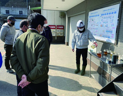 治田地区役員の皆様が上野エコセンターを視察の画像